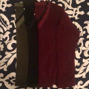 ⭕️Sweaters (3) same style, assorted colors ⭕️